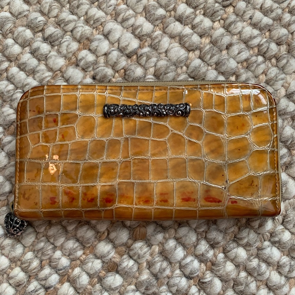 Brighton Mustard Yellow Wallet